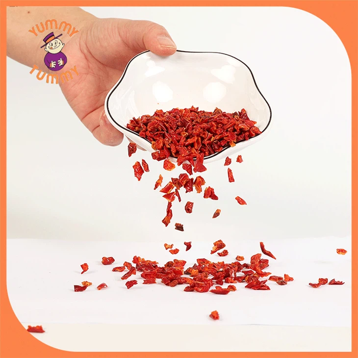 Dehydrated Red Bell Pepper